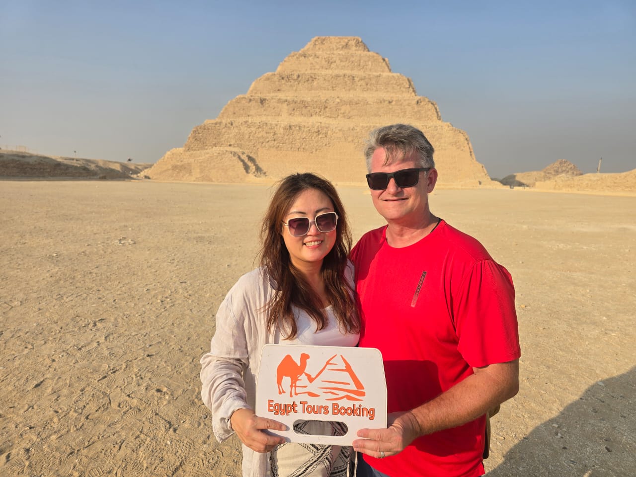 Giza Pyramids and Sakkara day tour